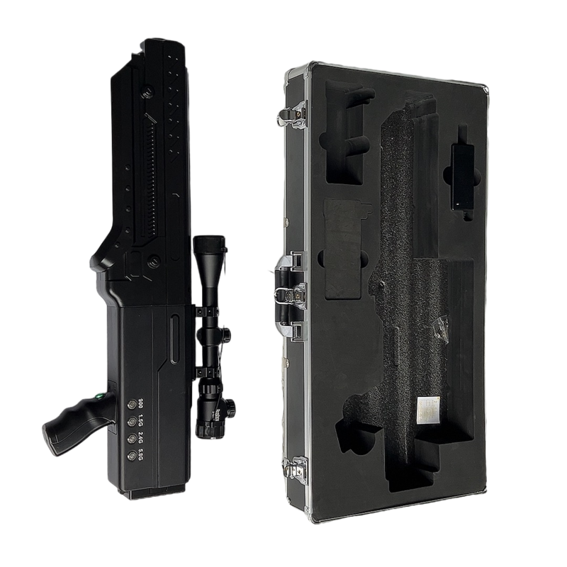  泸定手持便携式枪型低空防御反制四通道A型