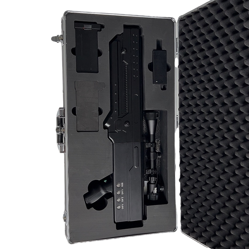  泸定手持便携式枪型低空防御反制四通道B型