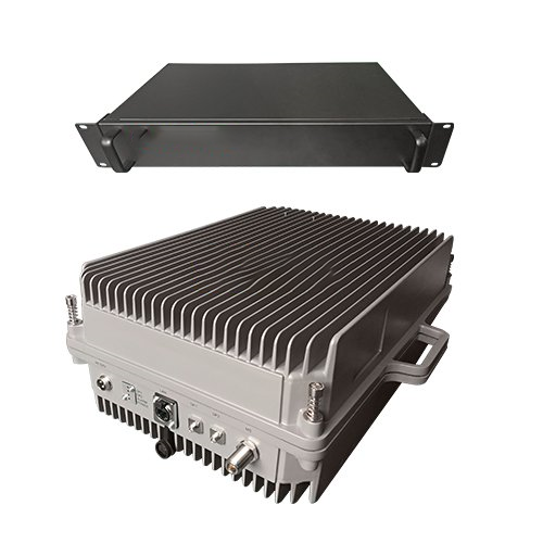  泸定TETRA800数字警用集群数字光纤直放站远近端机