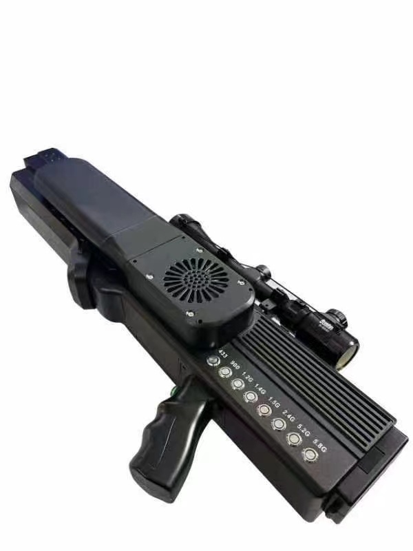  泸定手持便携式枪型低空防御反制八通道